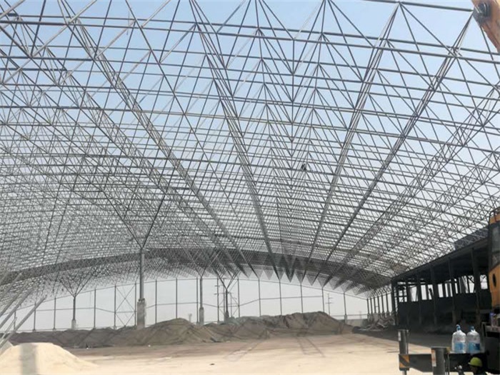 湖南钢厂料仓网架工程